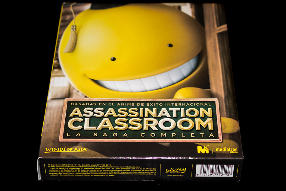 Fotografías de la saga Assassination Classroom en Blu-ray 4