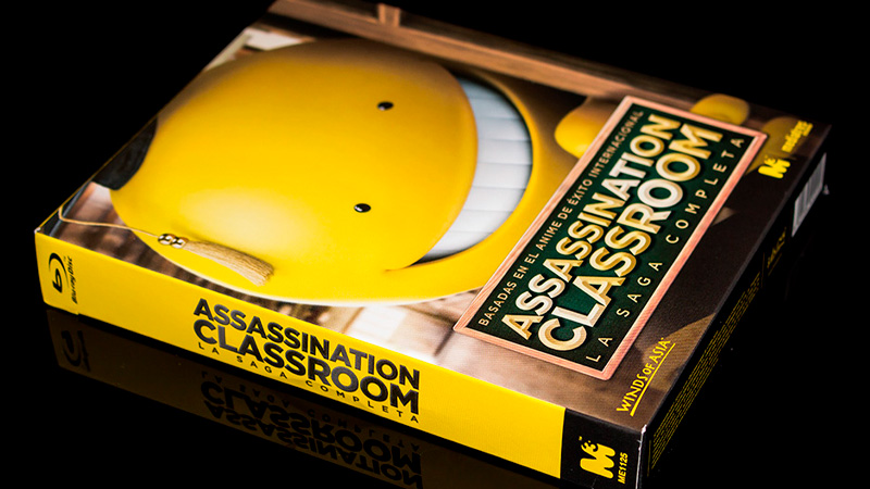 Fotografías de la saga Assassination Classroom en Blu-ray