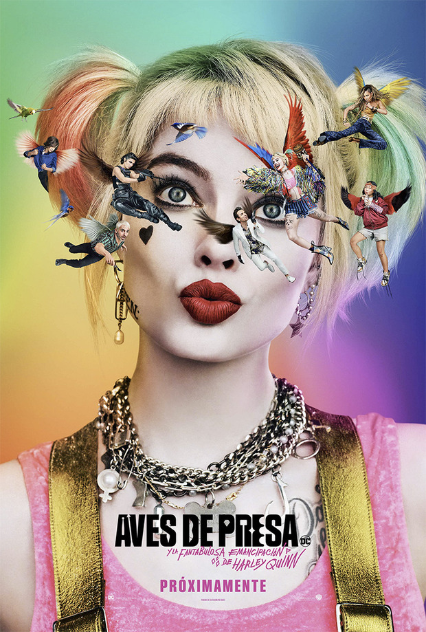 Primer póster de Aves de Presa, con Margot Robbie como Harley Quinn