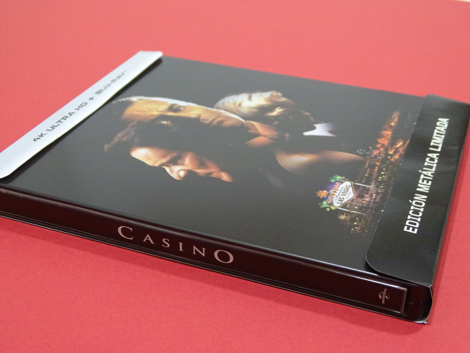 Fotografías del Steelbook de Casino en UHD 4K 3