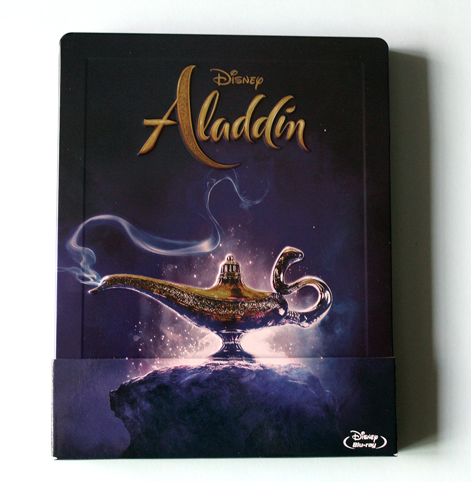 Fotografías del Steelbook de Aladdín en Blu-ray 1