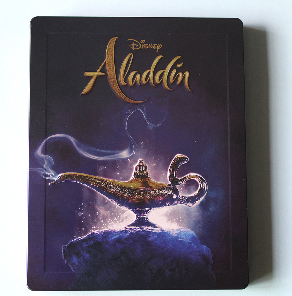 Fotografías del Steelbook de Aladdín en Blu-ray 4