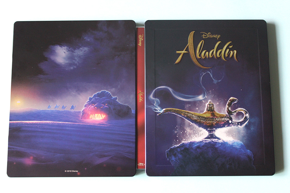 Fotografías del Steelbook de Aladdín en Blu-ray 10