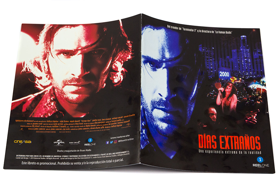 Fotografías de la edición con funda y libreto de Días Extraños en Blu-ray 14