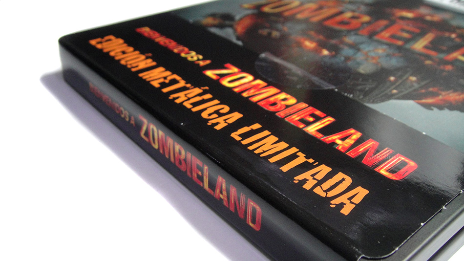 Fotografías del Steelbook de Bienvenidos a Zombieland en UHD 4K 3