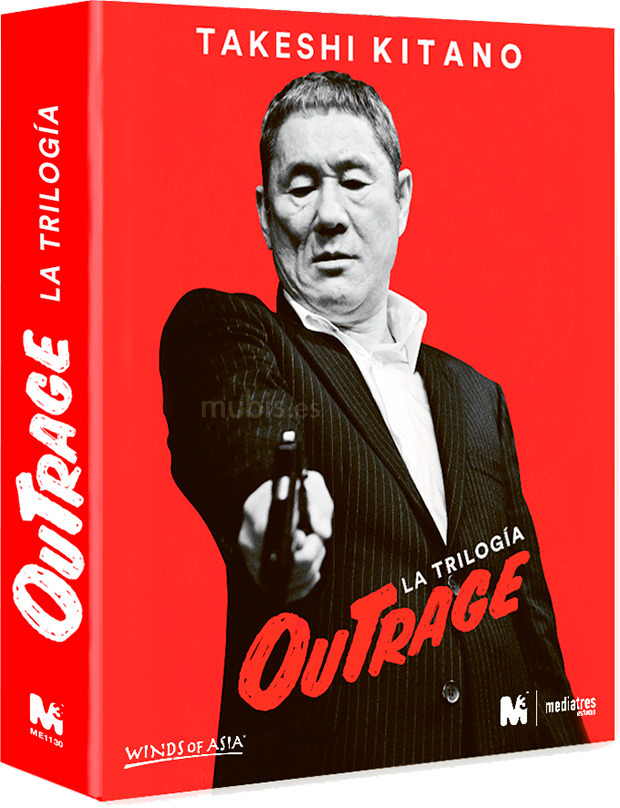 Anuncio oficial del Blu-ray de Outrage - La Trilogía 1