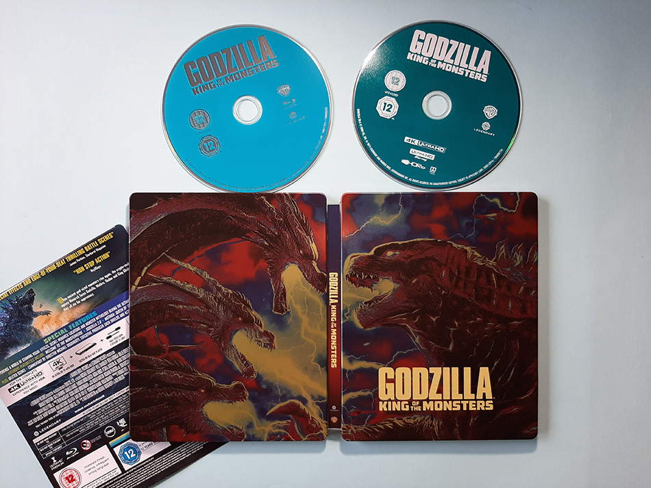 Fotografías del Steelbook de Godzilla: Rey de los Monstruos en  UHD 4K (UK) 17