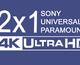 Oferta 2x1 en UHD 4K de Sony, Universal, Paramount y eOne