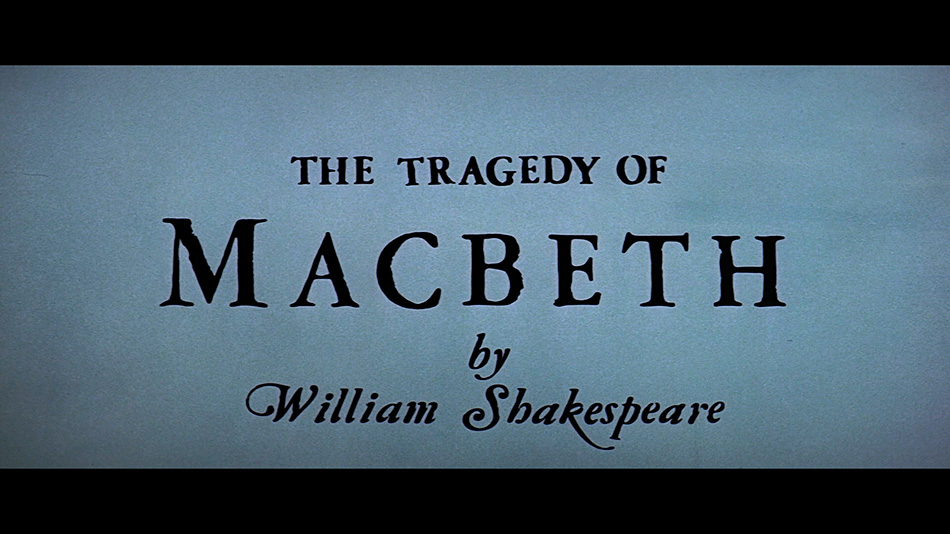 Capturas de imagen del Blu-ray de Macbeth 1