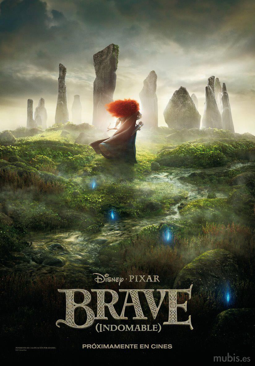Primer póster en castellano de Brave, lo nuevo de Pixar