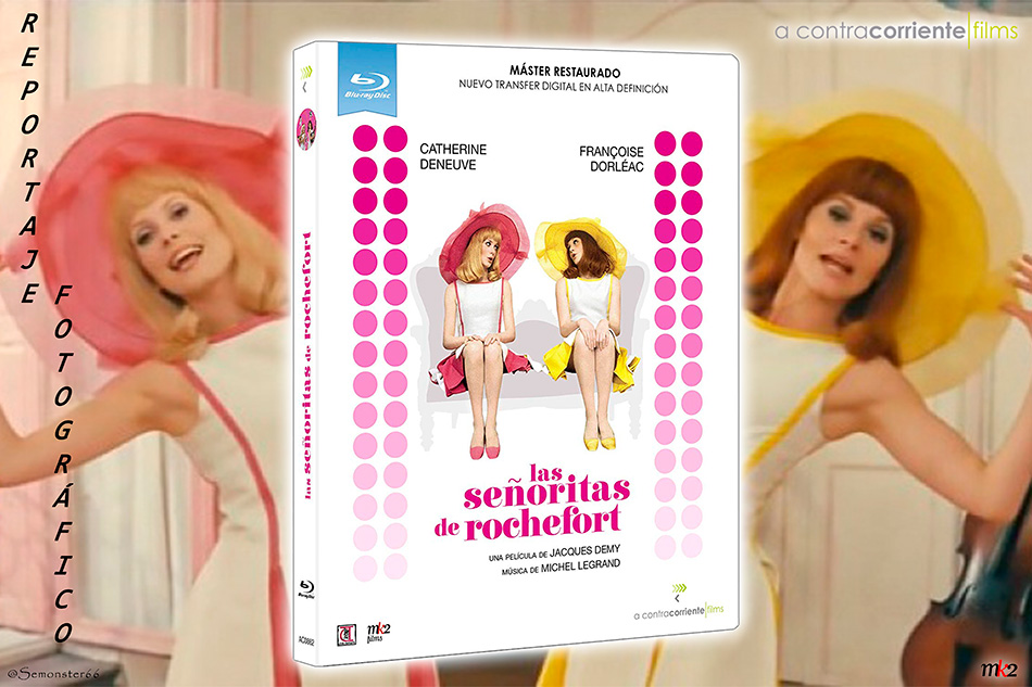 Fotografías del Blu-ray con funda y libreto de Las Señoritas de Rochefort 1