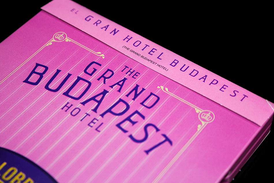 Fotografías del Steelbook de El Gran Hotel Budapest en Blu-ray 4