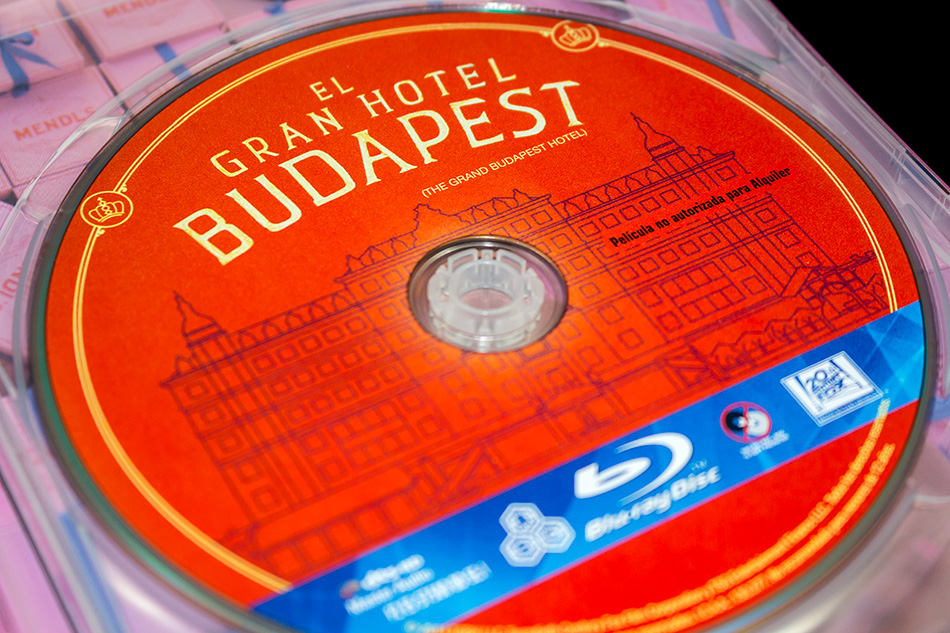 Fotografías del Steelbook de El Gran Hotel Budapest en Blu-ray 12