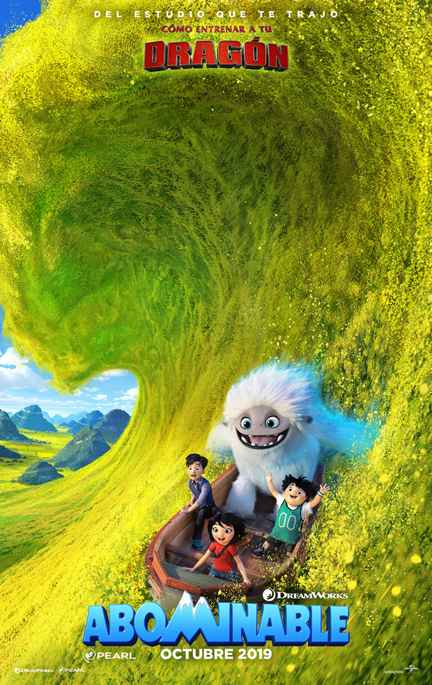Anuncio oficial del Blu-ray de Abominable 1
