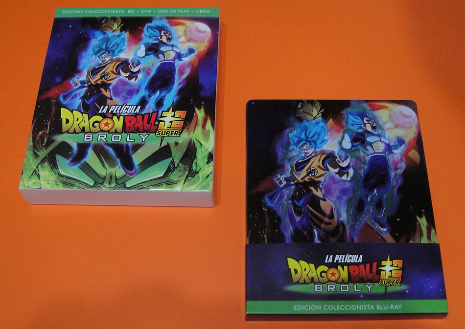 Fotografías del Steelbook de Dragon Ball Super Broly en Blu-rauy 15