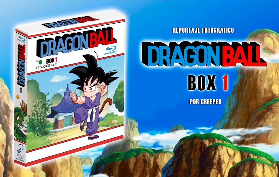 Fotografías del Box 1 de Dragon Ball en Blu-ray 1
