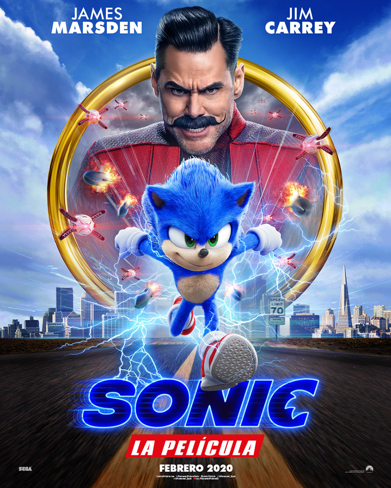 Nuevo tráiler y póster de "Sonic. La Película"