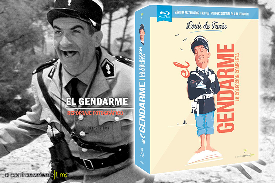 Fotografías de la Colección de El Gendarme en Blu-ray 1