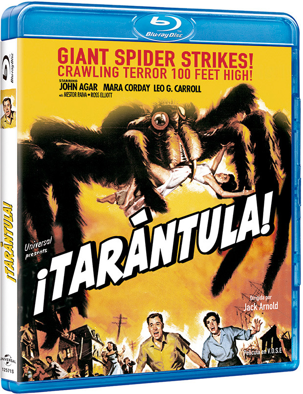 Detalles del Blu-ray de Tarántula 1