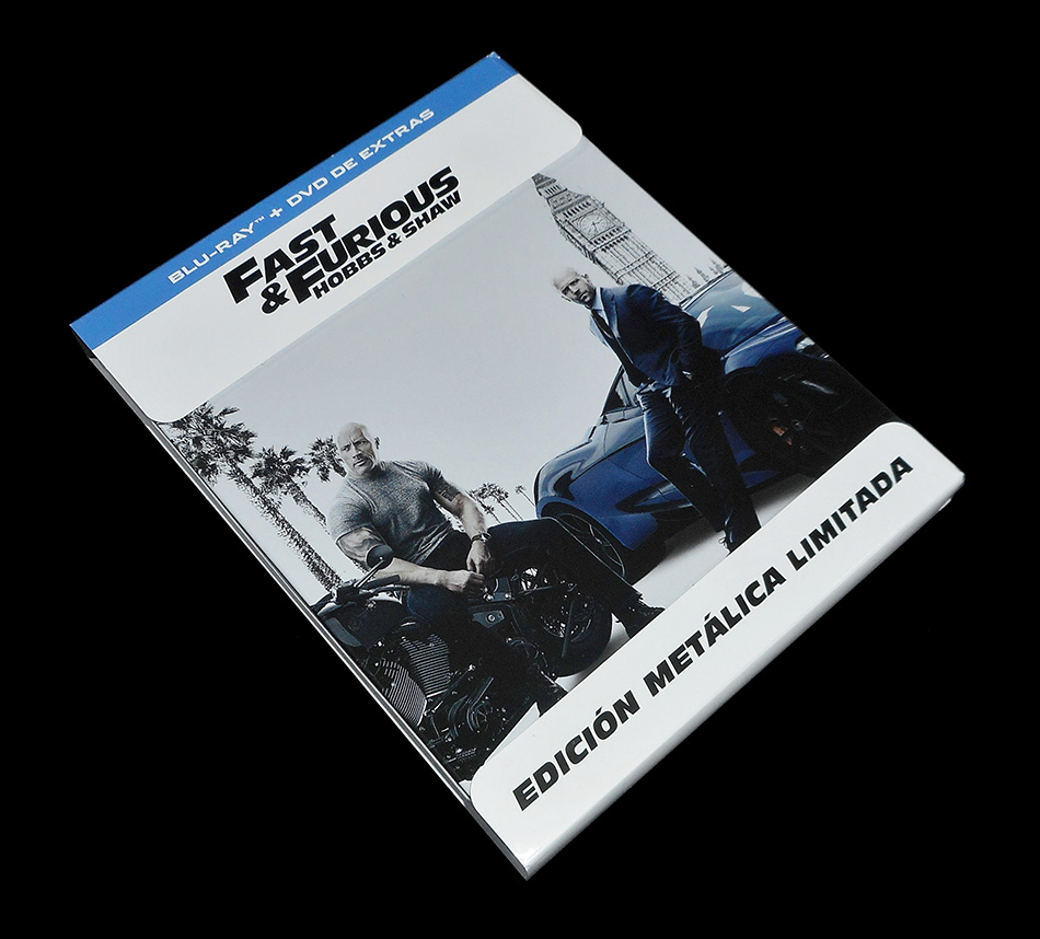 Fotografías del Steelbook de Fast & Furious: Hobbs & Shaw en Blu-ray 2