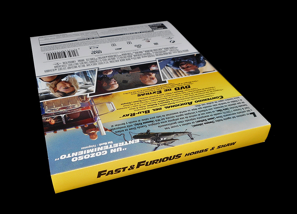 Fotografías del Steelbook de Fast & Furious: Hobbs & Shaw en Blu-ray 4
