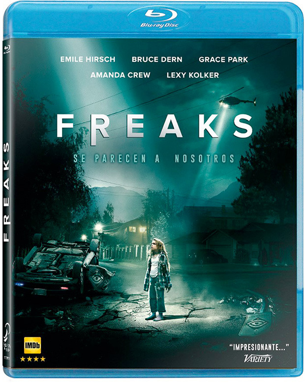Detalles del Blu-ray de Freaks 1