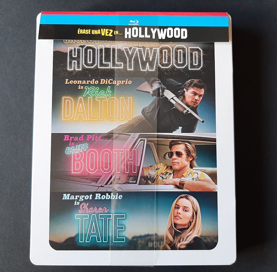 Fotografías del Steelbook de Érase una vez en... Hollywood en Blu-ray 1