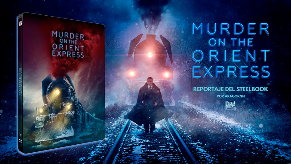 Fotografías del Steelbook de Asesinato en el Orient Express en Blu-ray 1