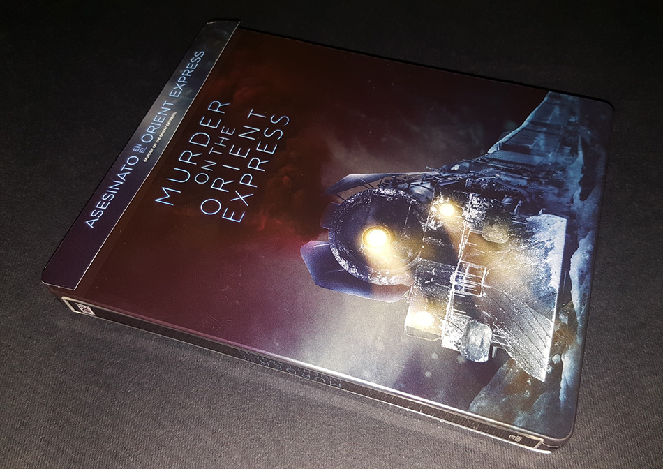 Fotografías del Steelbook de Asesinato en el Orient Express en Blu-ray 2