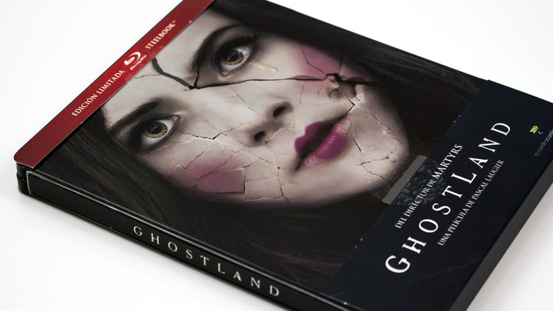 Fotografías del Steelbook de Ghostland en Blu-ray