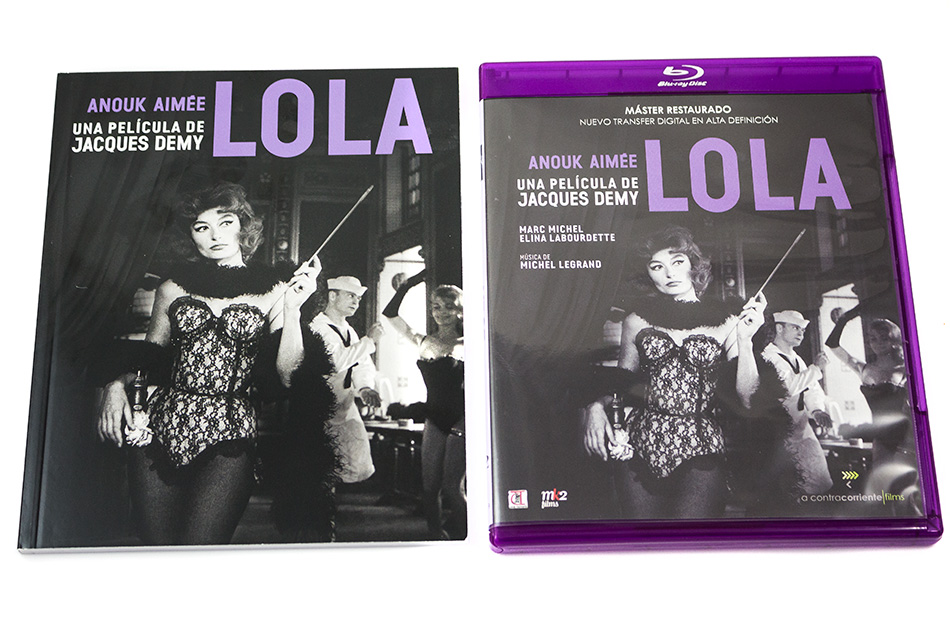 Fotografías de la edición con funda y caja lila de Lola en Blu-ray 10
