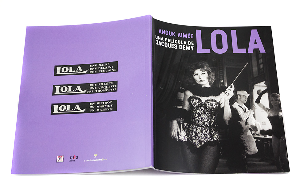 Fotografías de la edición con funda y caja lila de Lola en Blu-ray 11