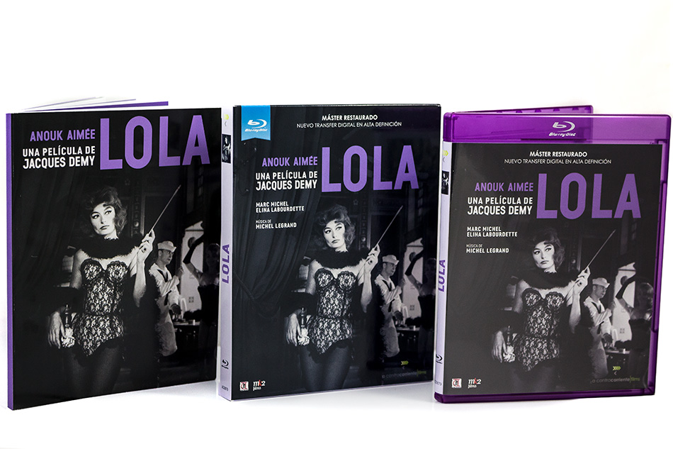 Fotografías de la edición con funda y caja lila de Lola en Blu-ray 20