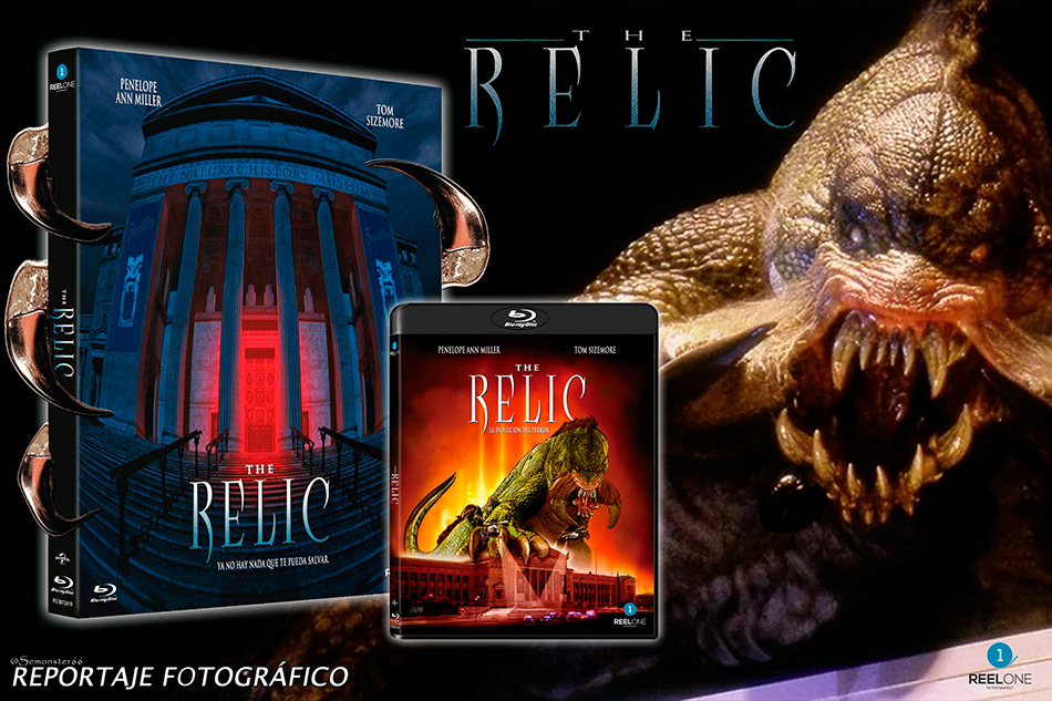 Fotografías de la edición con funda y libreto de The Relic en Blu-ray 1