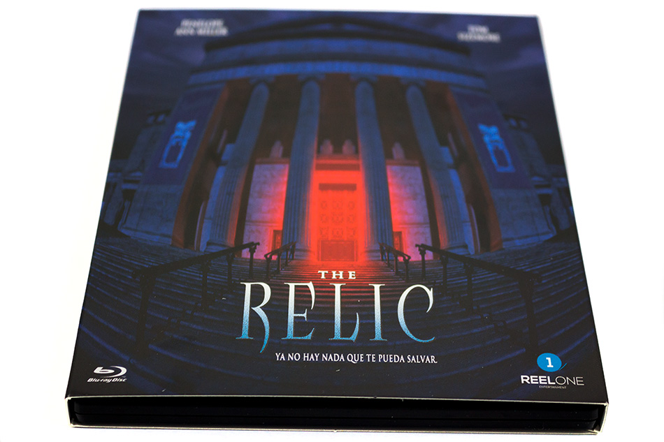 Fotografías de la edición con funda y libreto de The Relic en Blu-ray 4