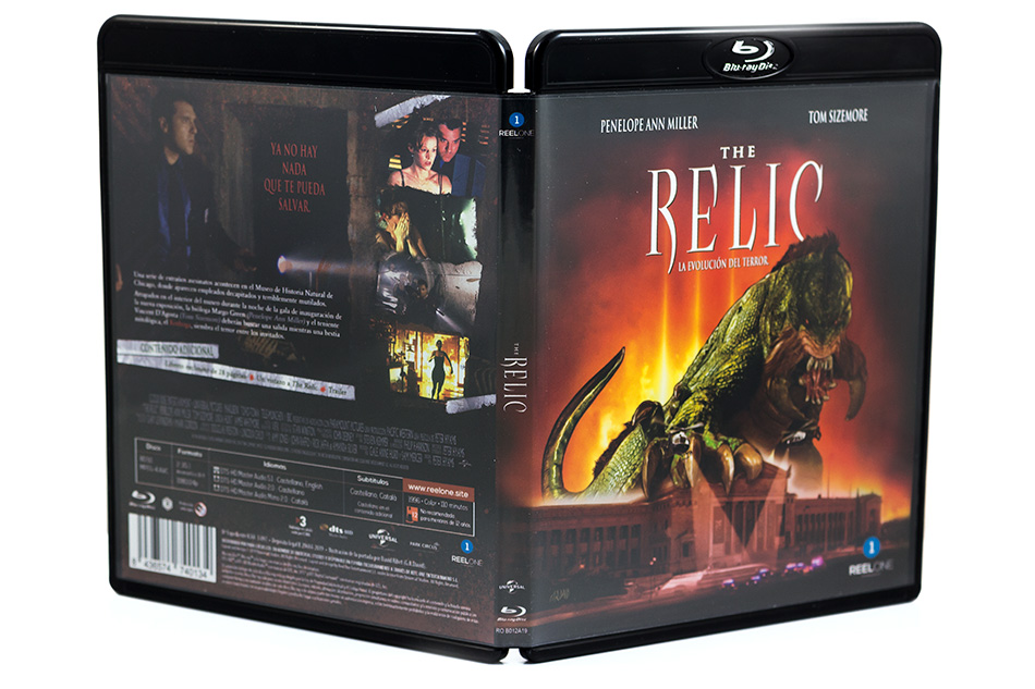 Fotografías de la edición con funda y libreto de The Relic en Blu-ray 12