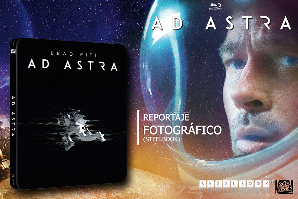 Fotografías del Steelbook de Ad Astra en Blu-ray 1
