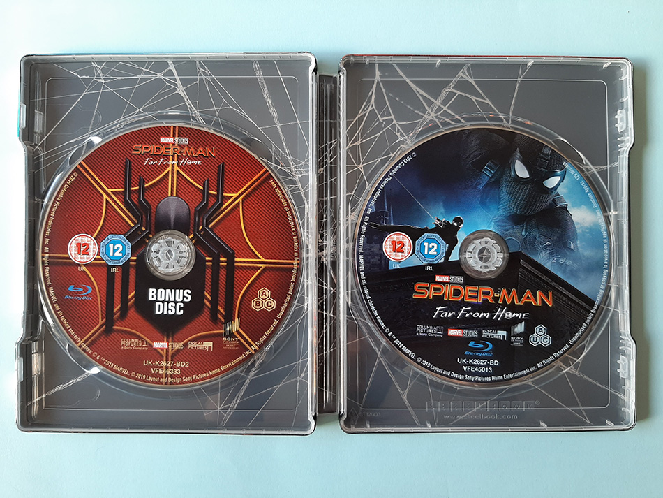 Fotografías del Steelbook de Spider-Man: Lejos de Casa en UHD 4K (UK) 16