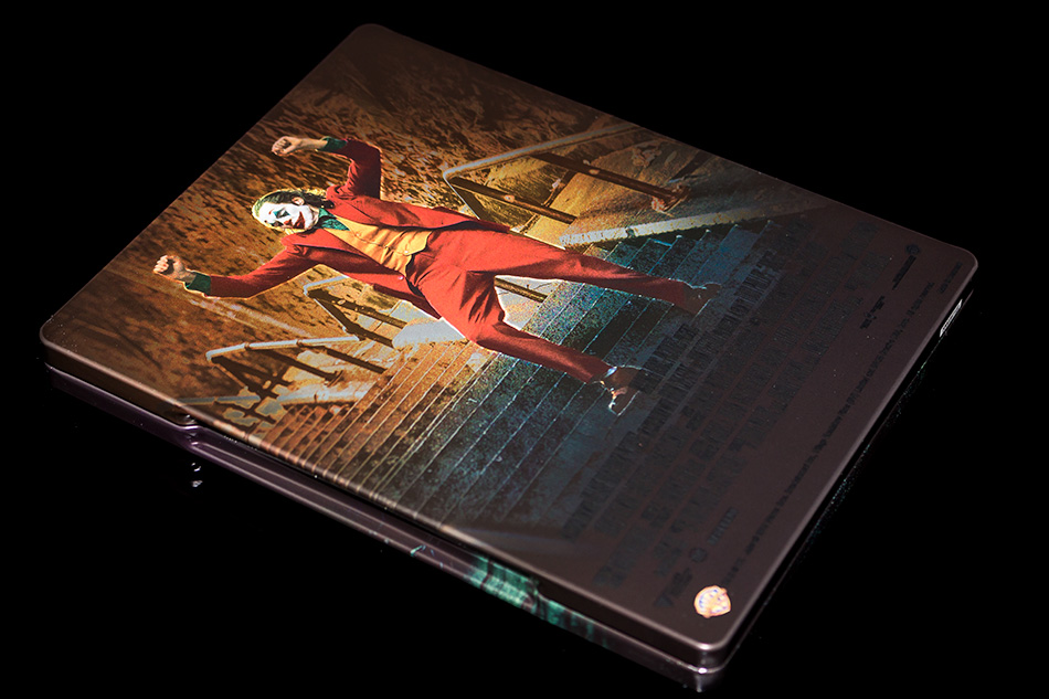 Fotografías del Steelbook de Joker en Blu-ray con diseño Imax 11
