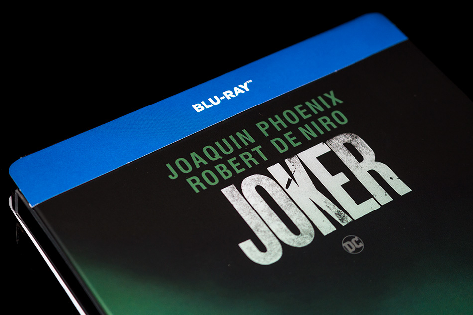 Fotografías del Steelbook de Joker en Blu-ray con diseño teaser 5