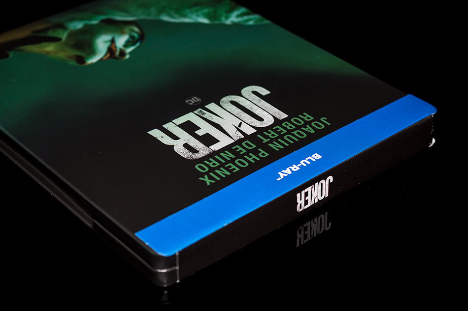 Fotografías del Steelbook de Joker en Blu-ray con diseño teaser 6