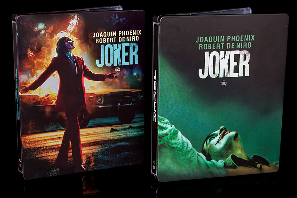 Fotografías del Steelbook de Joker en Blu-ray con diseño teaser 15