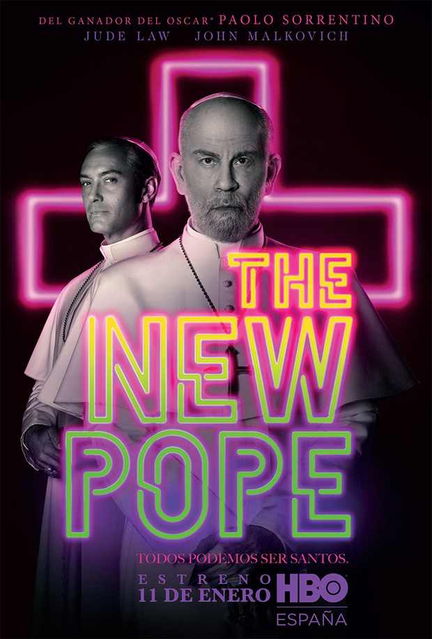 Anuncio oficial del Blu-ray de The New Pope 1