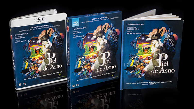 Fotografías de la ed. 50º aniversario de Piel de Asno en Blu-ray