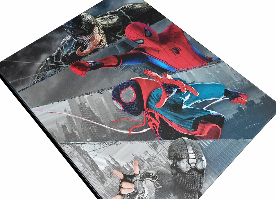 Fotografías del Steelbook de Spider-Man Colección 4 Películas en Blu-ray 9