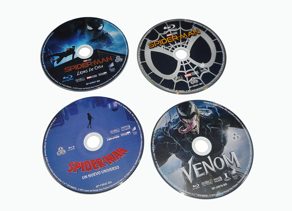 Fotografías del Steelbook de Spider-Man Colección 4 Películas en Blu-ray 15