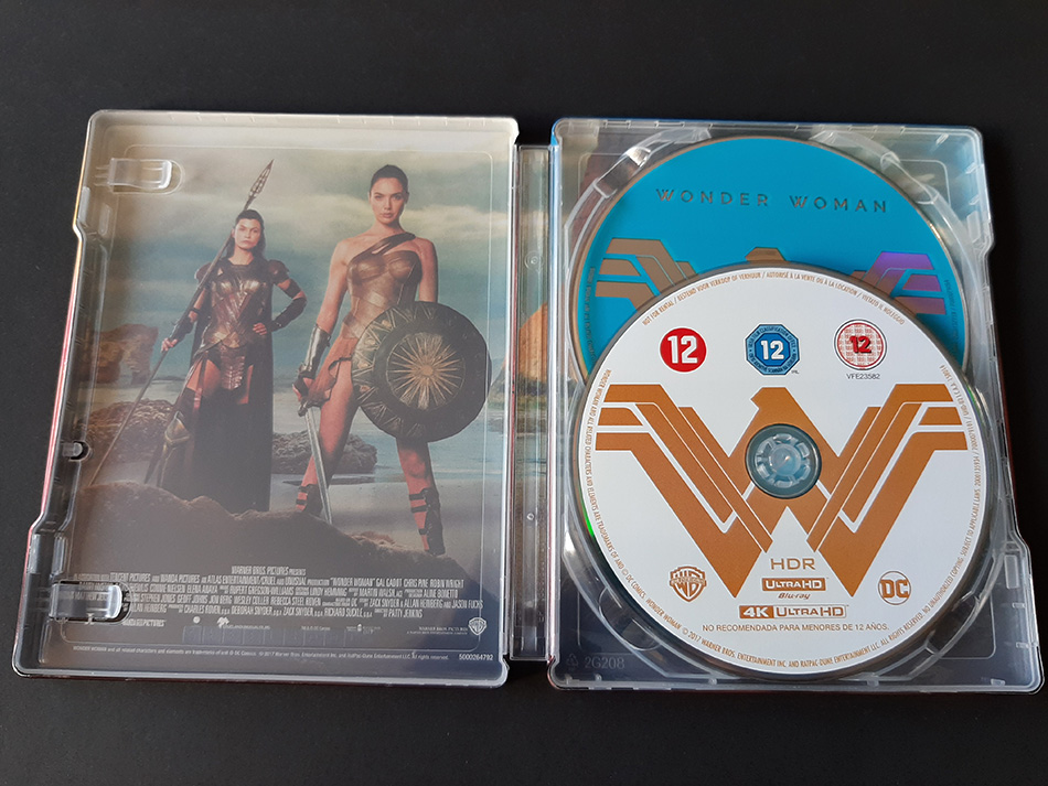 Fotografías del Steelbook de Wonder Woman en UHD 4K (UK) 15
