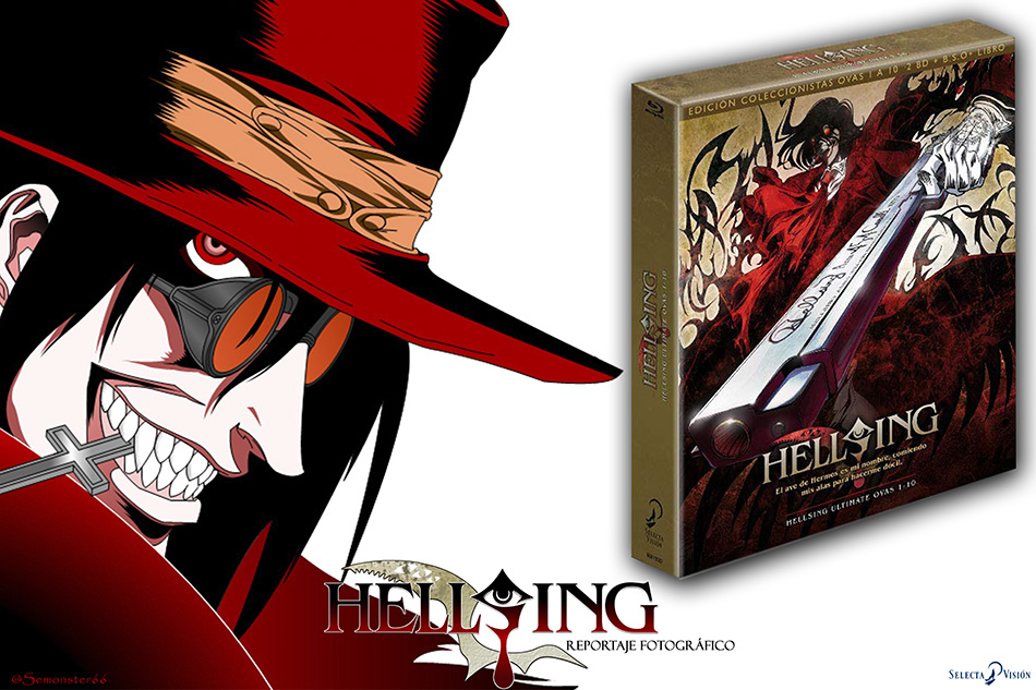 Fotografías del Digipak de Hellsing Ultimate OVAS en Blu-ray 1