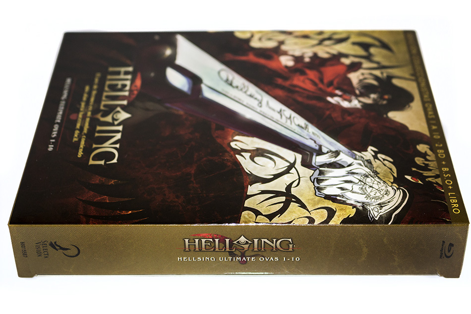 Fotografías del Digipak de Hellsing Ultimate OVAS en Blu-ray 3