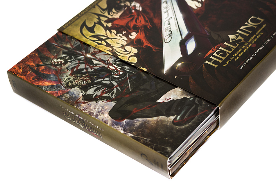 Fotografías del Digipak de Hellsing Ultimate OVAS en Blu-ray 9